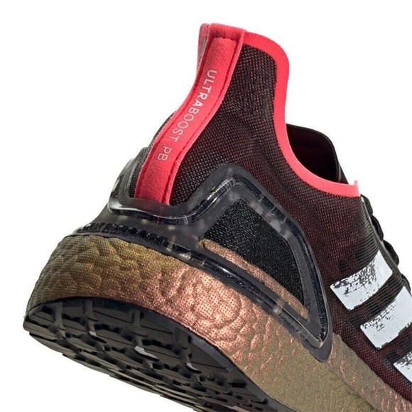 MEN\'S Adidas Ultraboost PB Black Signal Pink EG5916 main image 8